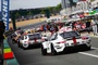 In der Boxengasse der 24h Le Mans ist immer was los