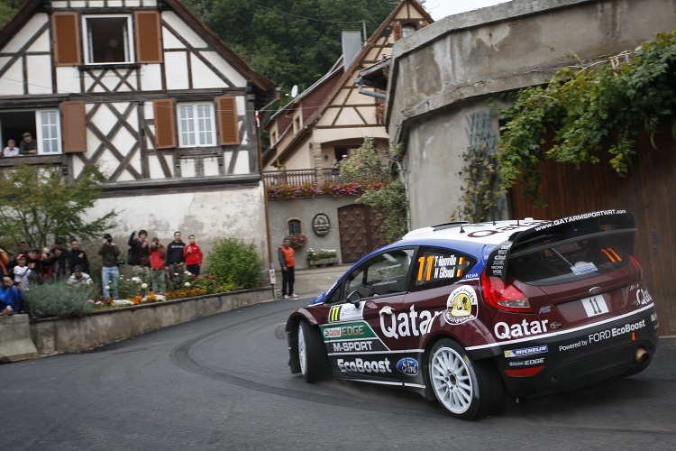 Thierry Neuville fuhr wieder Bestzeit