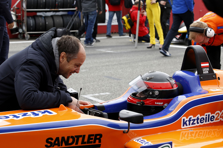 Auch Gerhard Bergers Neffe Lucas Auer fährt in der Formel-3-EM mit