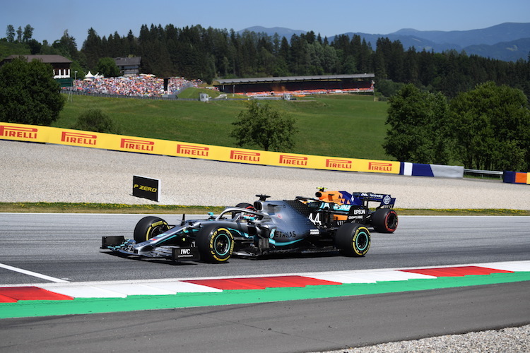 Lewis Hamilton musste in Spielberg seinen Motor schonen