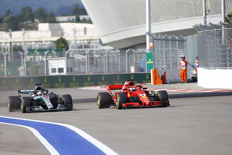 Lewis Hamilton gegen Sebastian Vettel
