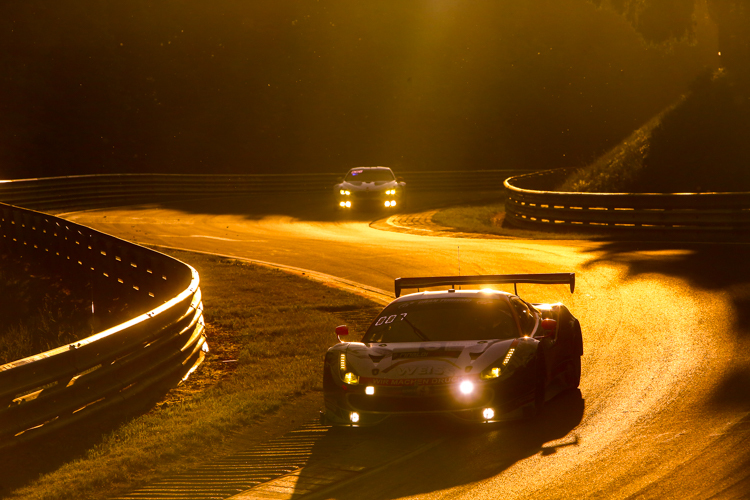 Durch ein fehlerfreies Rennen landete der Ferrari 488 GT3 auf dem starken siebten Rang