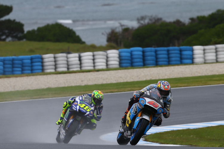 Im FP1 in Australien: Jack Miller (43) vor Rossi