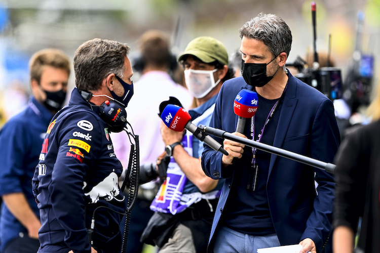 Red Bull Racing-Teamchef Christian Horner