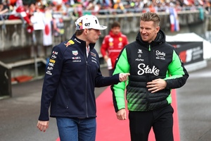Max Verstappen und Nico Hülkenberg)
