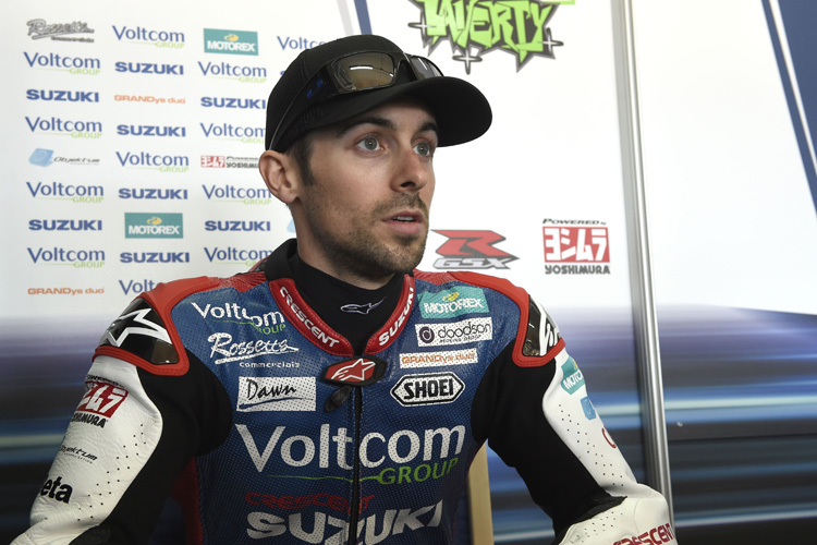 Eugene Laverty hatte bei seinem MotoGP-Test Wetterpech