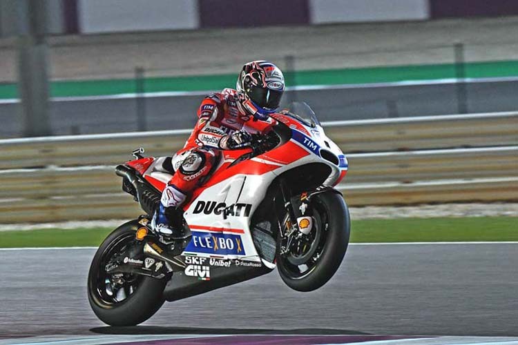 GP von Katar: Andrea Dovizioso bisher af Platz 5