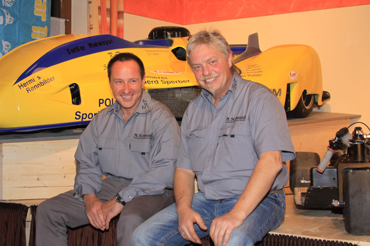 Peter Adelsberger (links) und Rudi Schmied