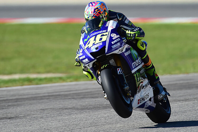 Valentino Rossi in Misano