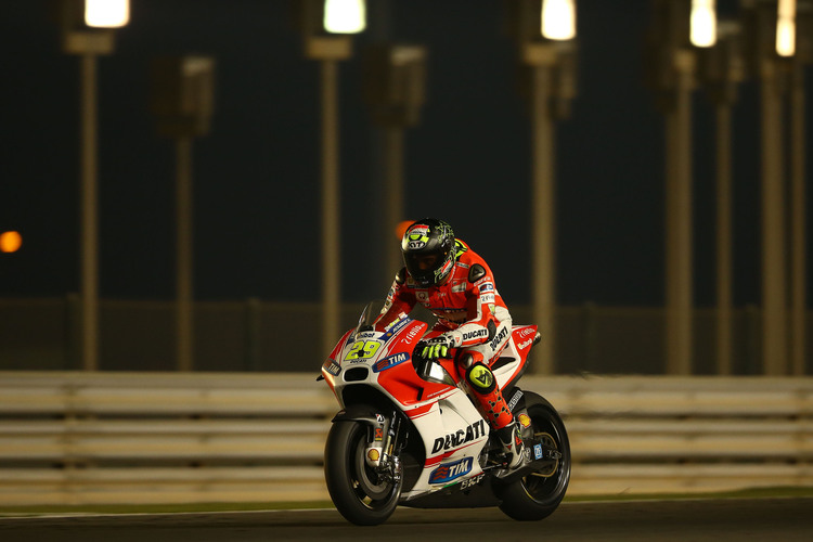 Andrea Iannone in Katar auf der Ducati GP15
