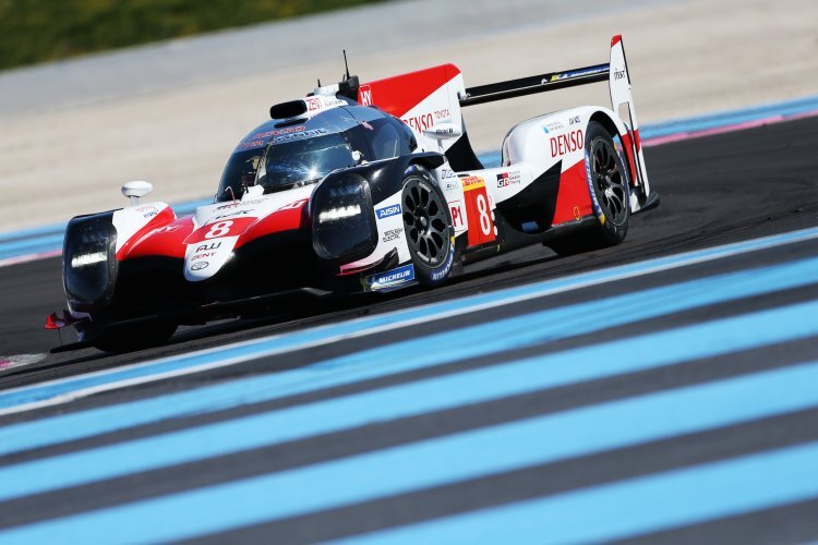 Der Toyota TS050 Hybrid im Hi-Downforce-Trimm