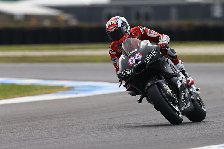 Andrea Dovizioso auf der Desmosedici für 2016