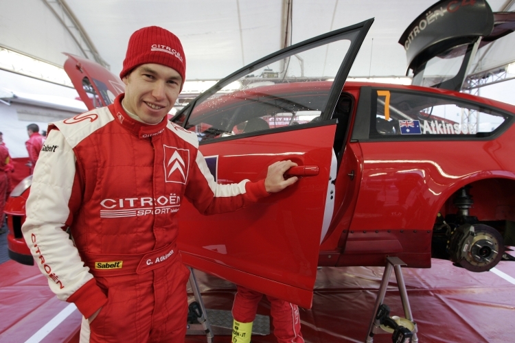 Atkinson bei seinem irischen Citroën-Gastspiel 2009