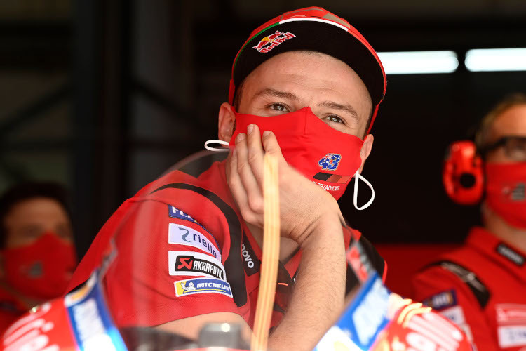 Jack Miller schaute am letzten MotoGP-Testtag in Katar nur mehr zu