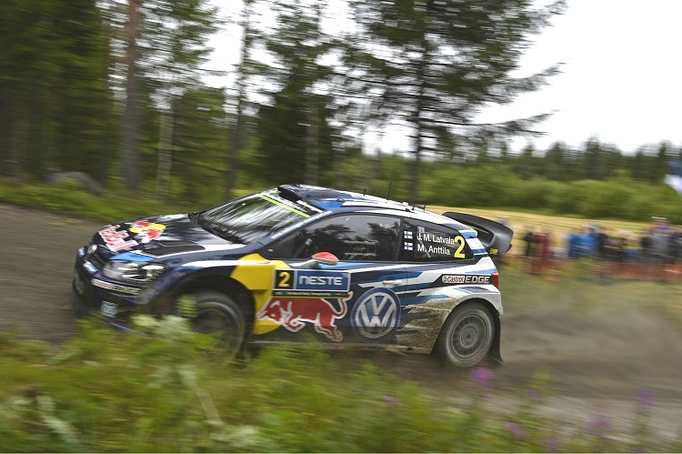 Finnland-Leader Jari-Matti Latvala