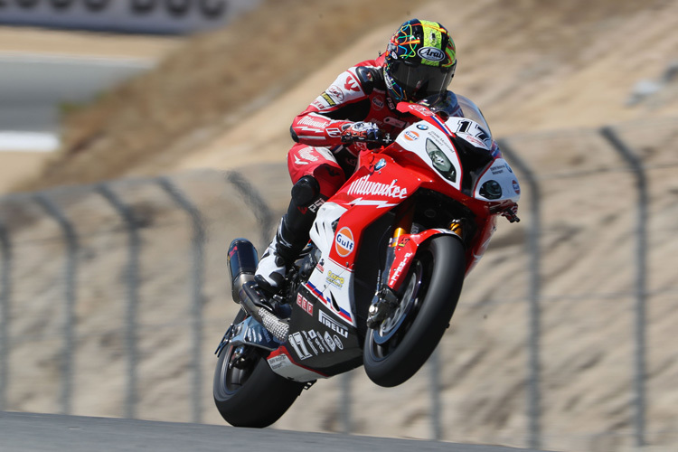 Karel Abraham in Laguna Seca