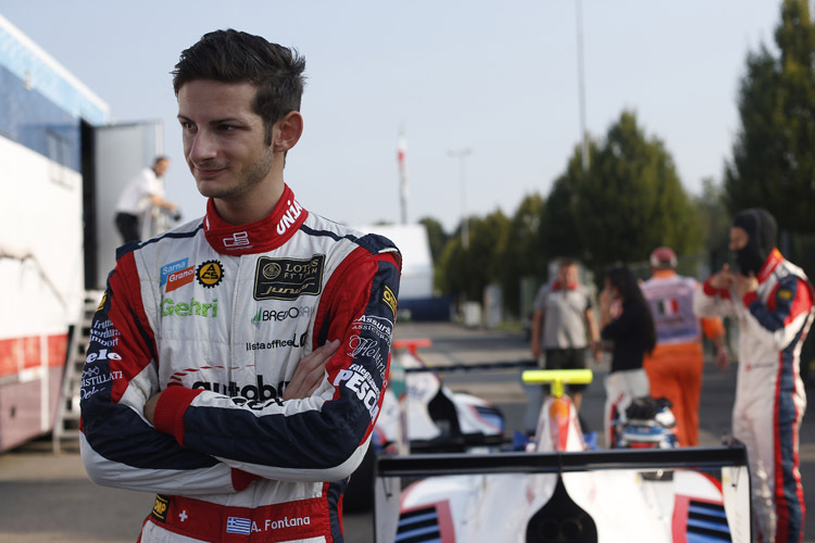 2011 gewann Alex Fontana die European F3 Open, in diesem Jahr belegt er Gesamtrang 16 in der GP3-Serie