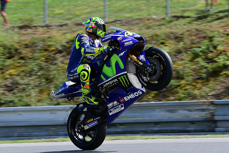 Valentino Rossi in Brünn