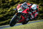 Chaz Davies mit der neuen Ducati Panigale V4R