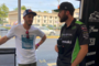 Andrea Dovizioso im Gespräch mit SX-Star Eli Tomac