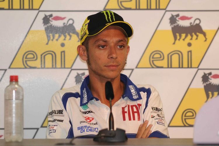 Rossi am Donnerstag auf dem Sachsenring