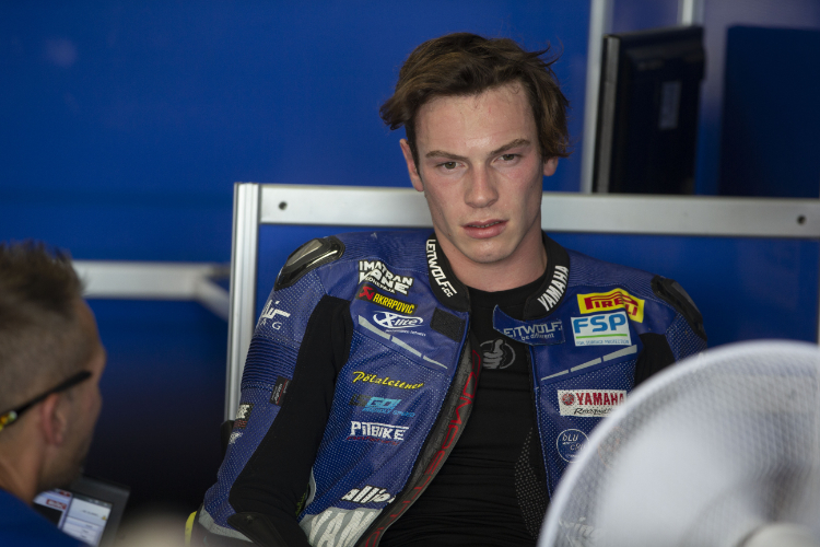 Thomas Gradinger hätte in Most für das Team Kallio Yamaha fahren sollen