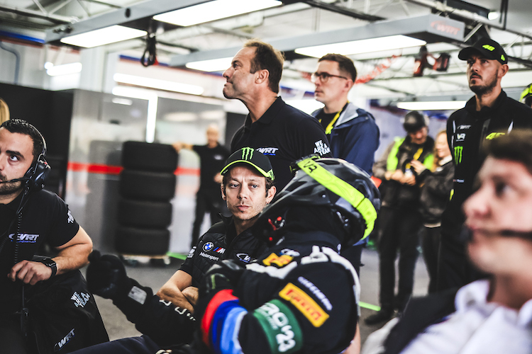 Schwieriges Rennwochenende für Valentino Rossi in Valencia