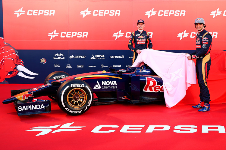 Toro Rosso bei der Teampräsentation 2015