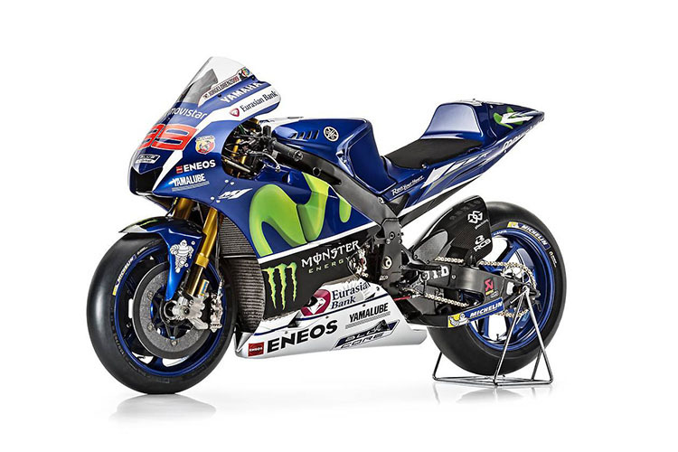 Die Yamaha YZR-M1 von Jorge Lorenzo