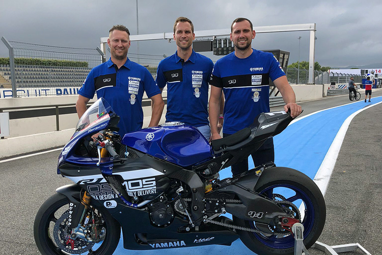 West, Jezek und Moser in Le Castellet