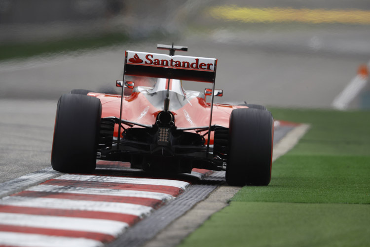 Kimi Räikkönen: «Insgesamt war es ein schwieriger Tag, die Bedingungen waren nicht einfach»