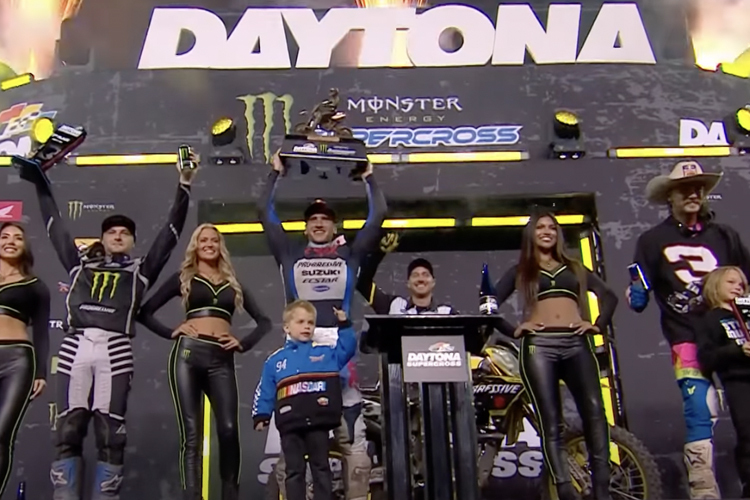 Ken Roczen siegt in Daytona vor Cooper Webb und Aaron Plessinger