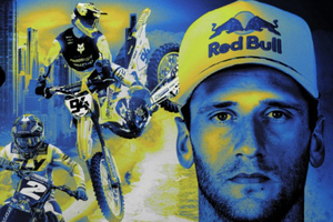 Ken Roczen war der wichtigste Protagonist der Supercross-WM)