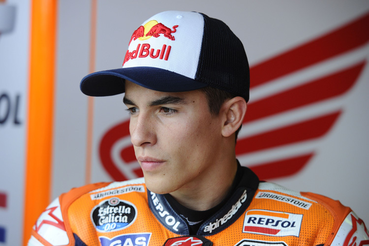 Marc Márquez sieht in allem das Positive