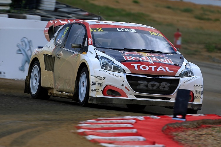 Sébastien Loeb im Peugeot 208 WRX