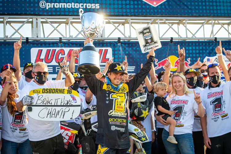 Zach Osborne ist US Motocross Champion 2020