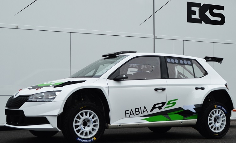 Der Skoda Fabia R5 von EKS