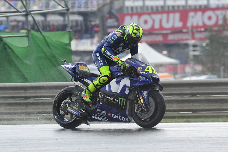 Valentino Rossi nach dem Crash: Alles noch am rechten Fleck?