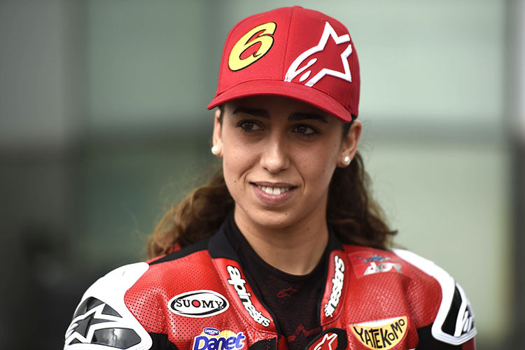 Moto3-Pilotin Maria Herrera