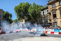 Nico Hülkenberg liess die Reifen rauchen