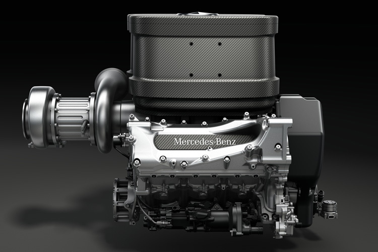 Der künftige Turbomotor von Mercedes
