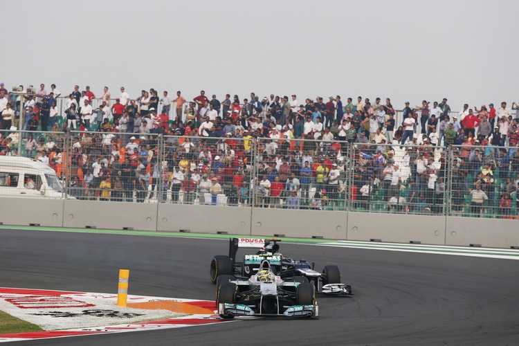Nico Rosberg unter Druck - am Ende Platz 11