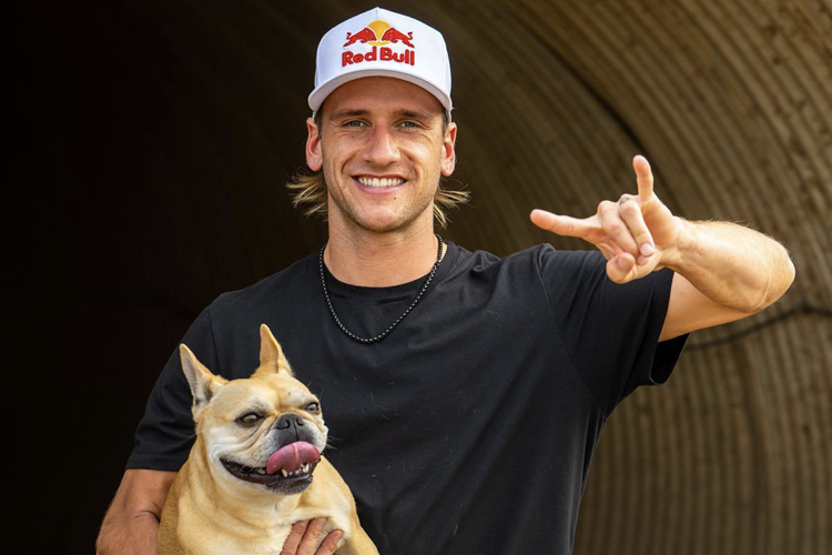 Ken Roczen mit seinem Begleiter Rocky