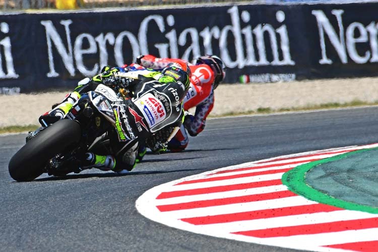 Cal Crutchlow hatte in Barcelona mit den Reifen zu kämpfen