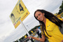 Das war Spenglers Grid Girl in Brands Hatch