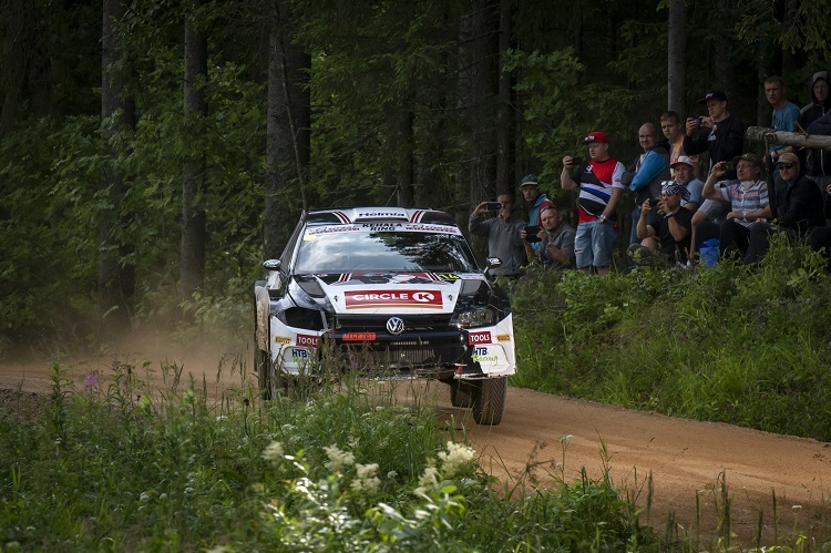 Oliver Solberg bei der WM-Premiere in Wales