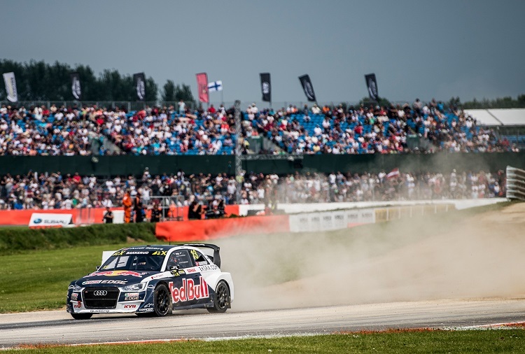 Andreas Bakkerud in Silverstone