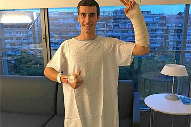 Wieder operiert: Alex Rins