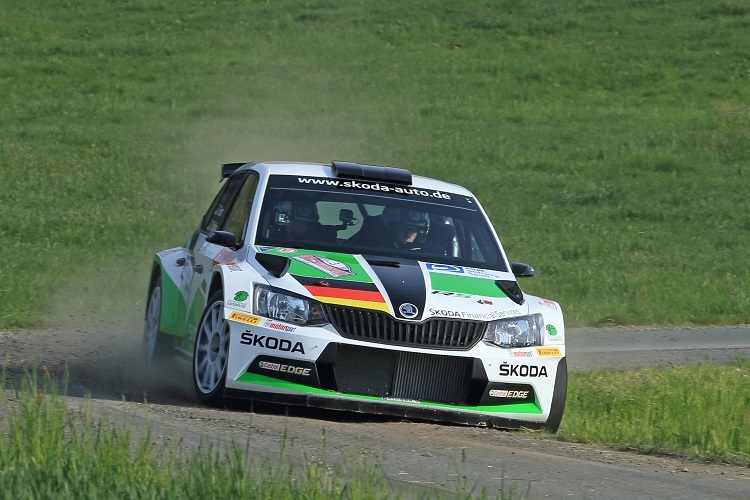 Fabian Kreim im Skoda Fabia R5