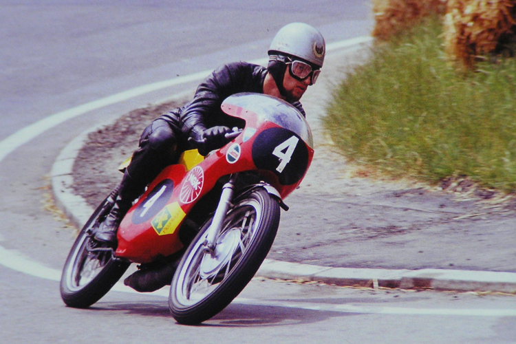 Börje Jansson 1972 am Sachsenring